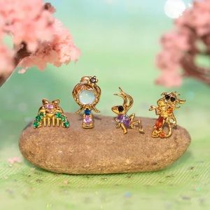 Princess Mulan Earring Set Disney